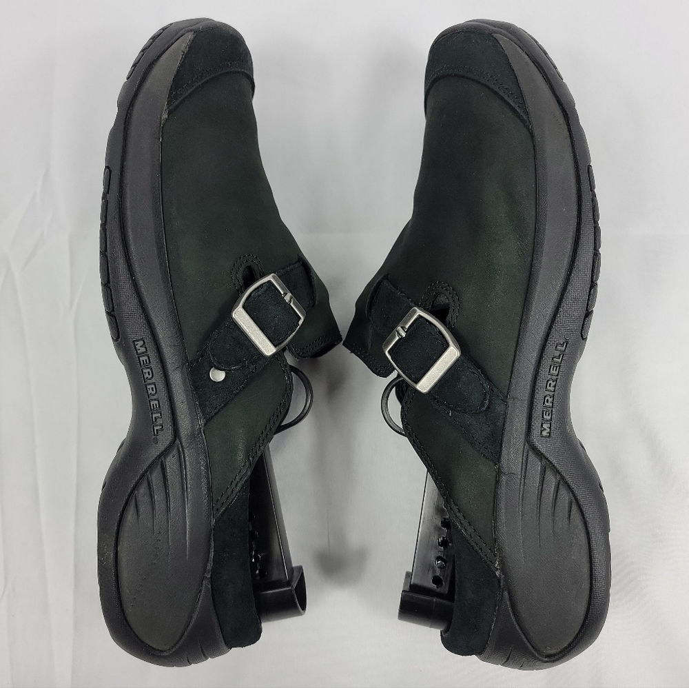 Merrell Q Form Encore Buckle Black Ortholite Air Cushion Shoes Womens Size 8 - Picture 8 of 12
